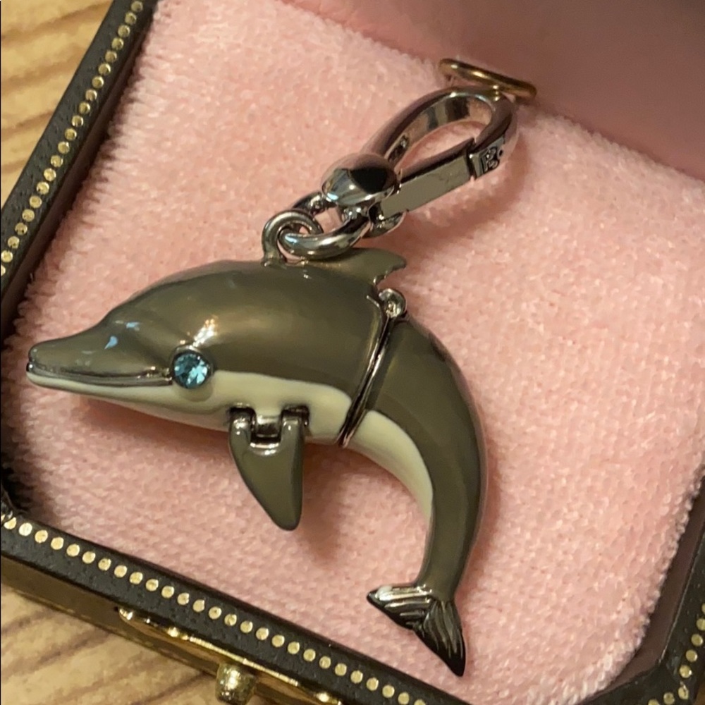 New RARE Juicy Couture DOLPHIN Charm